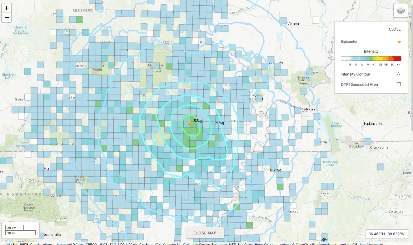 M4.0 Missouri Earthquake – November 17, 2021